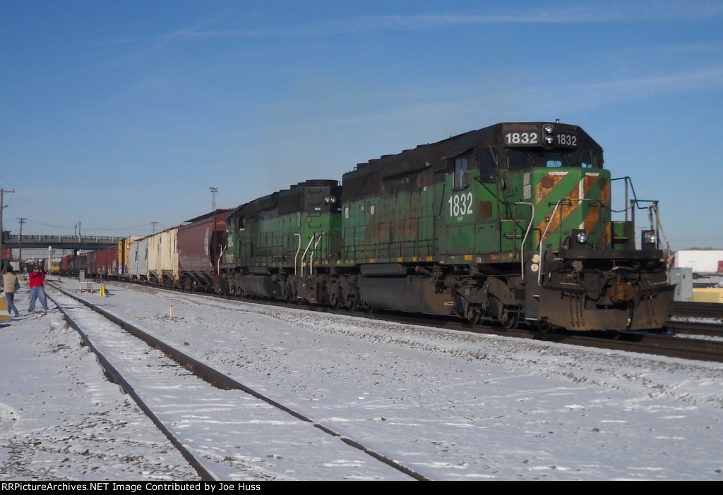 BNSF 1832 West